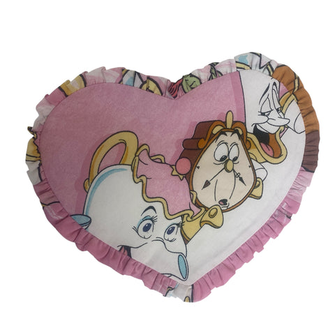 Custom Reworked Pastel Heart Duvet Jumper In This Fabric