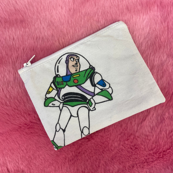 Zipper purse made from duvet covers