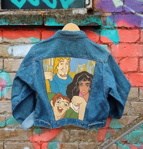 Send in your denim jacket + we'll sew on this panel!