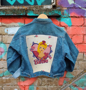 Send in your denim jacket + we'll sew on this panel!