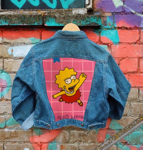 Send in your denim jacket + we'll sew on this panel