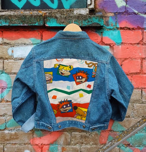 Send in your denim jacket + we'll sew on this panel